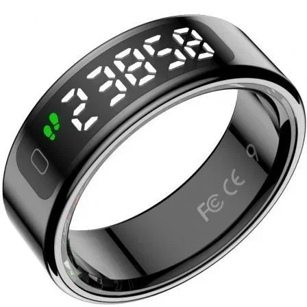 Leotec Kör Mau Anillo Inteligente Talla 8 Negro Leotec Kör Mau Anillo Inteligente Talla 8 Negro